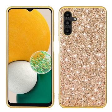Samsung Galaxy A15 Glitter Series Hybrid Case - Gold