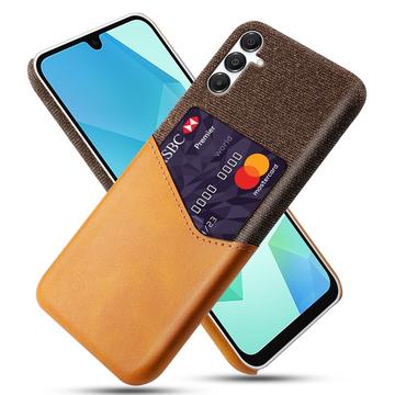 Samsung Galaxy A17/A18 KSQ Case with Card Pocket - Orange
