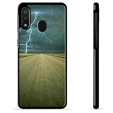 Samsung Galaxy A20e Protective Cover - Storm