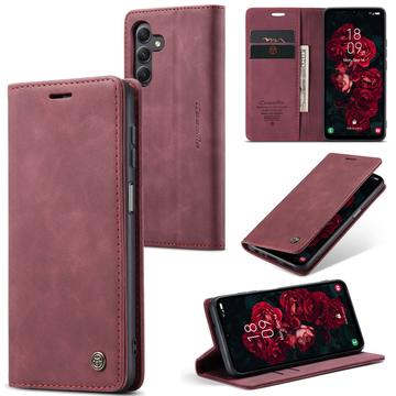 Samsung Galaxy A25 Caseme 013 Series Wallet Case - Wine Red