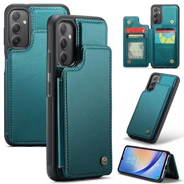 Samsung Galaxy A34 5G Caseme C22 Case RFID Card Wallet - Green