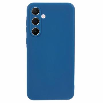 Samsung Galaxy A35 Anti-Fingerprint Matte TPU Case - Dark Blue