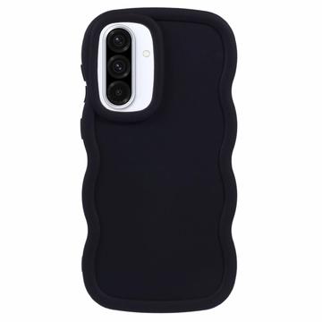 Samsung Galaxy A36/A56 Candy Color Wavy TPU Case - Black