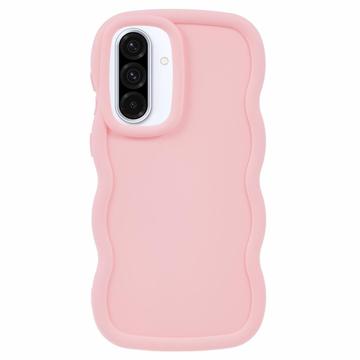 Samsung Galaxy A36/A56 Candy Color Wavy TPU Case - Pink