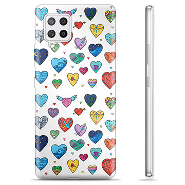 Samsung Galaxy A42 5G TPU Case - Hearts