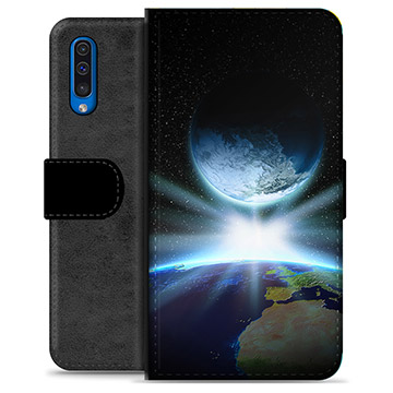 Samsung Galaxy A50 Premium Wallet Case - Space