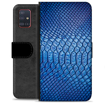 Samsung Galaxy A51 Premium Wallet Case - Leather