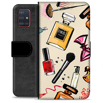 Samsung Galaxy A51 Premium Wallet Case - Makeup