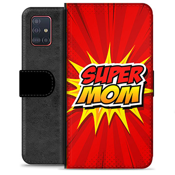 Samsung Galaxy A51 Premium Wallet Case - Super Mom