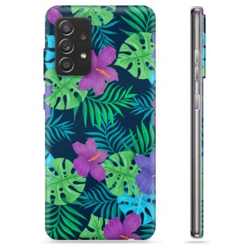 Samsung Galaxy A52 5G, Galaxy A52s TPU Case - Tropical Flower