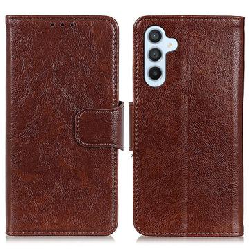 Samsung Galaxy A54 5G Elegant Series Wallet Case - Brown