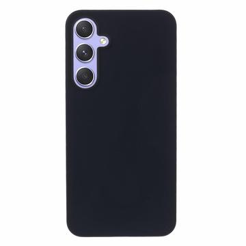Samsung Galaxy A55 Rubberized Plastic Case - Black