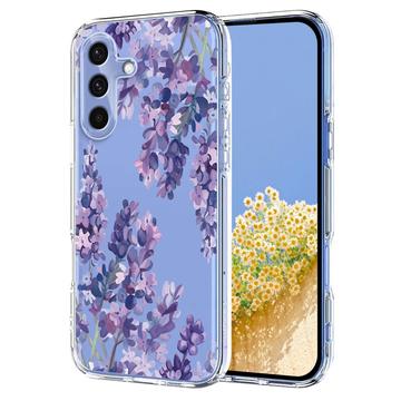 Samsung Galaxy A57 Floral Pattern TPU Case - Wisteria
