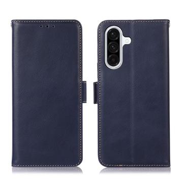 Samsung Galaxy A57 Wallet Leather Case with RFID - Blue