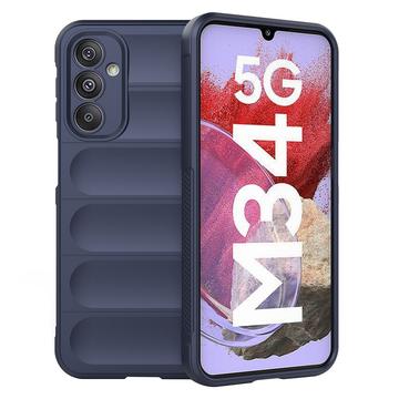 Samsung Galaxy F34/M34 5G Rugged TPU Case - Dark Blue
