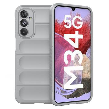 Samsung Galaxy F34/M34 5G Rugged TPU Case - Light Grey
