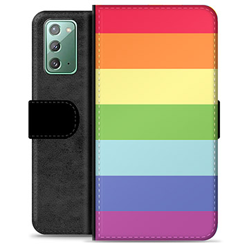 Samsung Galaxy Note20 Premium Wallet Case - Pride