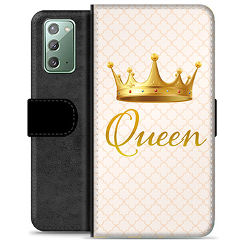 Samsung Galaxy Note20 Premium Wallet Case - Queen