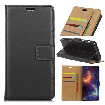 Samsung Galaxy S10e Slim Wallet Leather Case - Black