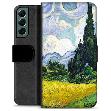 Samsung Galaxy S22+ 5G Premium Wallet Case - Cypress Trees