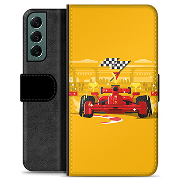 Samsung Galaxy S22+ 5G Premium Wallet Case - Formula Car