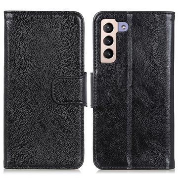 Samsung Galaxy S22+ 5G Elegant Series Wallet Case - Black