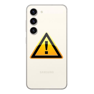 Samsung Galaxy S23 5G Battery Cover Repair - Cream
