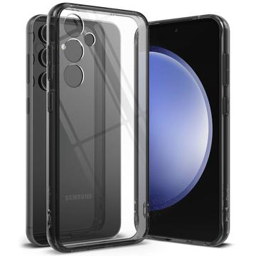 Samsung Galaxy S23 FE Ringke Fusion Hybrid Case - Black / Transparent