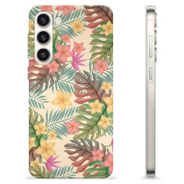 Samsung Galaxy S23+ 5G TPU Case - Pink Flowers