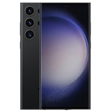 Image of Samsung Galaxy S23 Ultra 256GB in Black (SM-S918BZKDEUB)