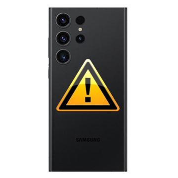 Samsung Galaxy S23 Ultra 5G Battery Cover Repair - Black