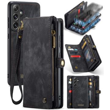 Samsung Galaxy S24 Caseme 008 2-in-1 Multifunctional Wallet Case - Black