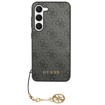 Samsung Galaxy S24 Guess 4G Charms Collection Hybrid Case - Grey