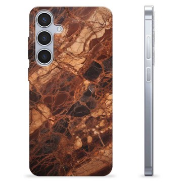 Samsung Galaxy S24+ TPU Case - Amber Marble