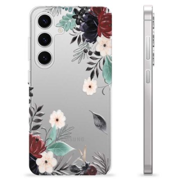 Samsung Galaxy S24 TPU Case - Autumn Flowers