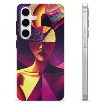Samsung Galaxy S24 TPU Case - Cubist Portrait