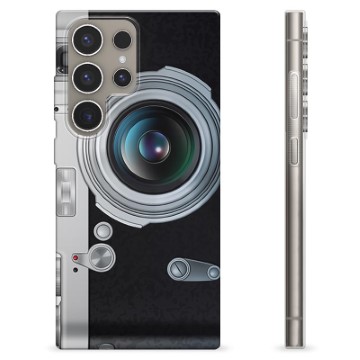 Samsung Galaxy S24 Ultra TPU Case - Retro Camera
