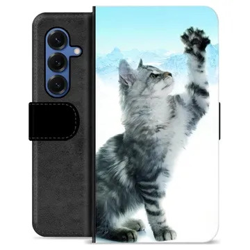 Samsung Galaxy S25 Premium Wallet Case - Cat