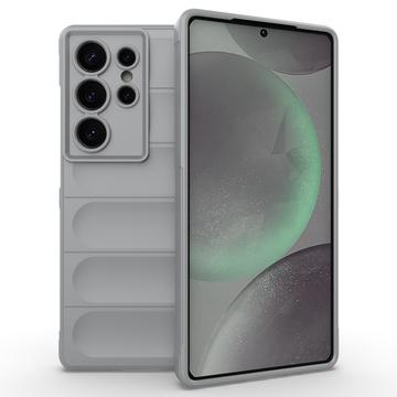 Samsung Galaxy S25 Ultra Rugged TPU Case - Light Grey