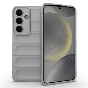 Samsung Galaxy S25+ Rugged TPU Case - Light Grey