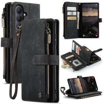 Samsung Galaxy S26+ Caseme C30 Multifunctional Wallet Case - Black
