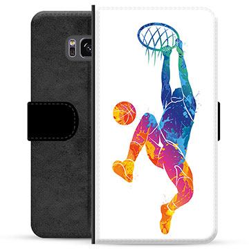 Samsung Galaxy S8+ Premium Wallet Case - Slam Dunk