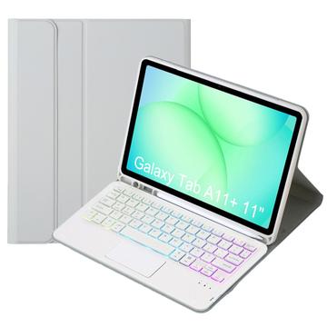 Samsung Galaxy Tab A11+ Bluetooth Keyboard Case - Grey