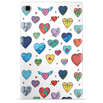 Samsung Galaxy Tab A7 10.4 (2020) TPU Case - Hearts
