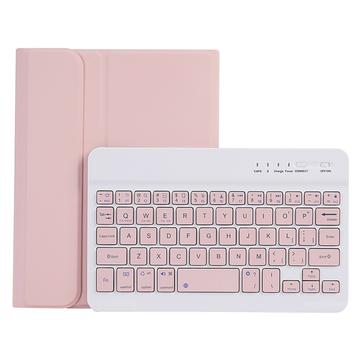 Samsung Galaxy Tab A9 Bluetooth Keyboard Case - Pink