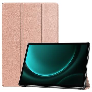 Samsung Galaxy Tab S9 FE+ Tri-Fold Series Smart Folio Case - Rose Gold