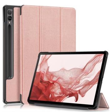Samsung Galaxy Tab S9+ Tri-Fold Series Smart Folio Case - Rose Gold