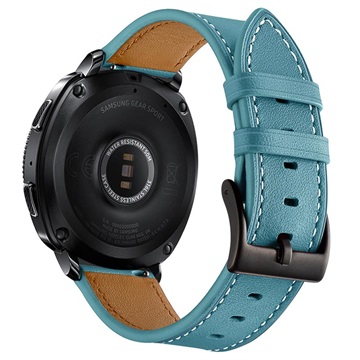 Samsung Galaxy Watch4/Watch4 Classic/Watch5/Watch6 Leather Strap - Blue