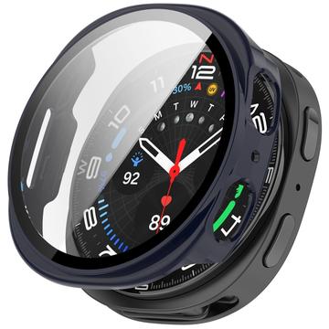 Samsung Galaxy Watch8 Plastic Case with Screen Protector - 44mm - Blue