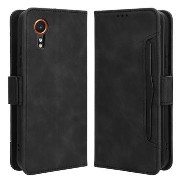Samsung Galaxy Xcover7 Cardholder Series Wallet Case - Black